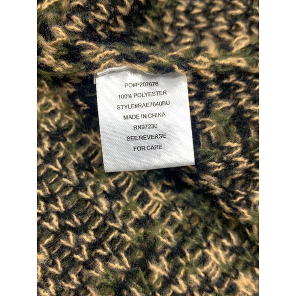 NEW Almost Famous Green Plaid Sweater Vest w/ Collar Sleeveless Women's Size XL - Picture 6 of 6